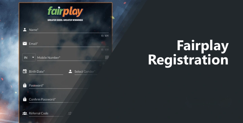 How to Register into Fairplay Casino?